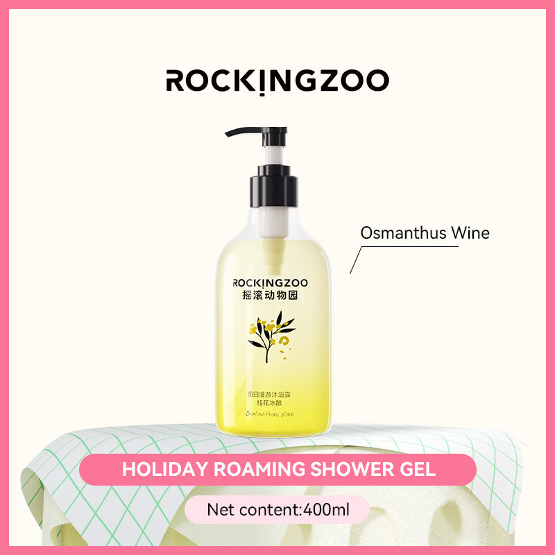 Rockingzoo Holiday Roaming body wash lasting fragrance