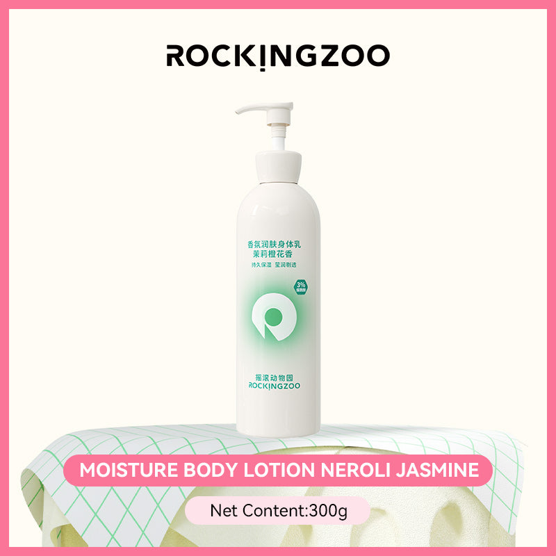 Rockingzoo—Nicotinamide Fragrance Moisturizing and Brightening Body Lotion- Pump head version