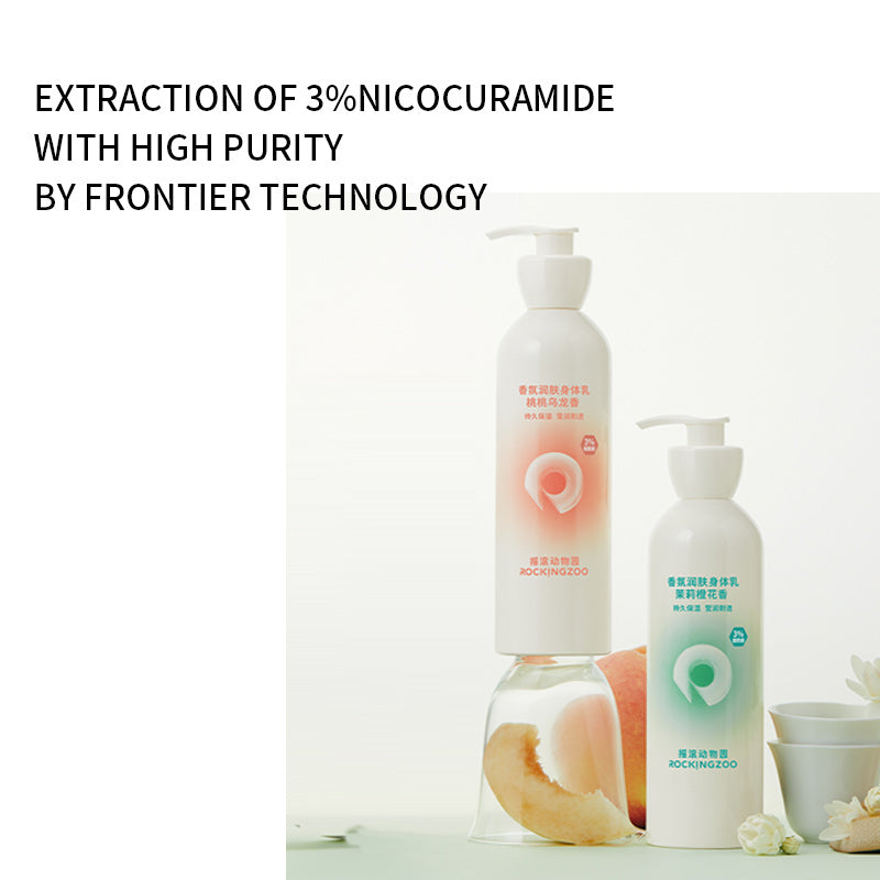 Rockingzoo—Nicotinamide Fragrance Moisturizing and Brightening Body Lotion- Pump head version