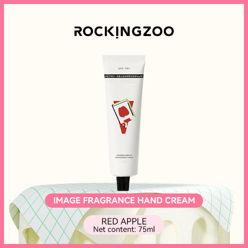 Rocking zoo Plant Fragrance Hand Cream Moisturizes, Hydrates, and Provides Long-Lasting Scent - Convenient 75ml Size