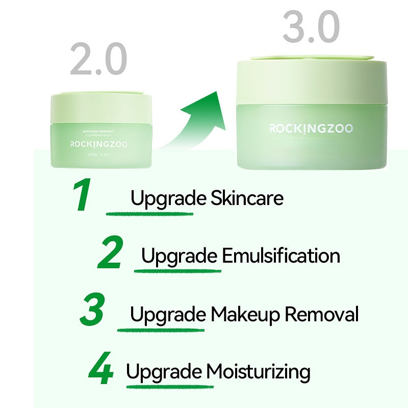 ROCKINGZOO AVOCADO MIDNIGHT CLEANSING BALM 3.0