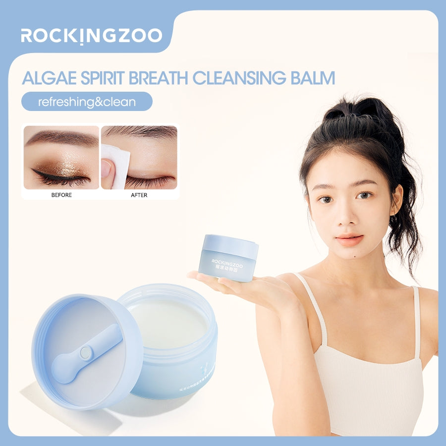 Rockingzoo Blue Spirit Algae Cleansing Cream 100ml deep clean oil control